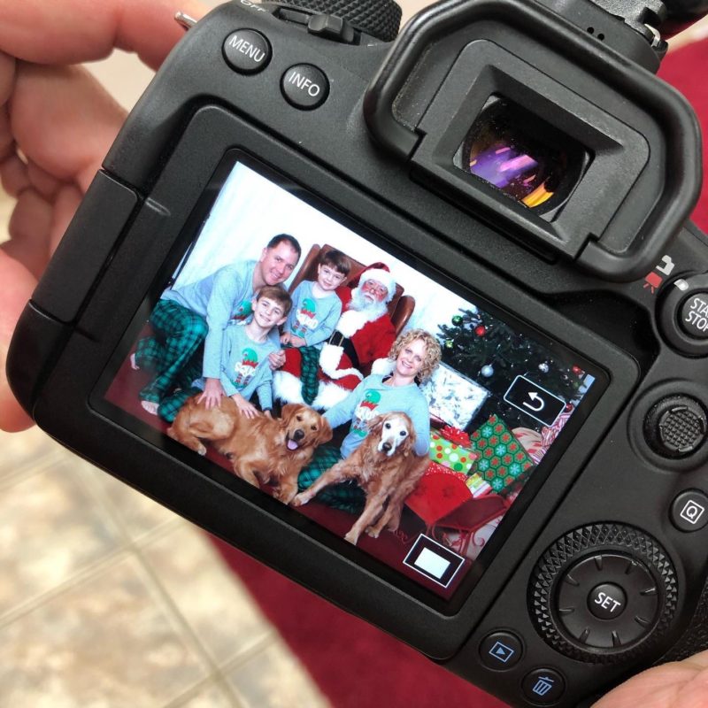 pet photos with santa